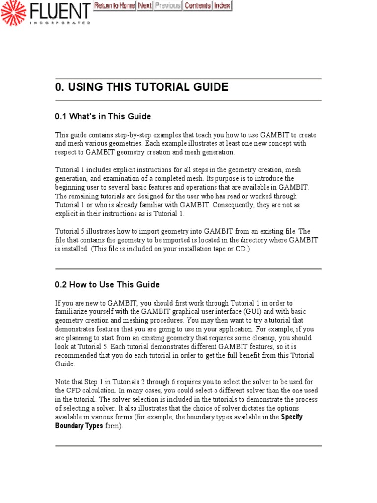 Gambit Tutorial Guide | PDF | Button (Computing) | Graphical User
