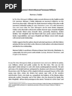 Download The Glass Menagerie Essay by Meena Lochni SN239430112 doc pdf