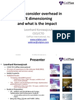 How To Consider Overhead in LTE Dimensioning and What Is The Impact Rev5