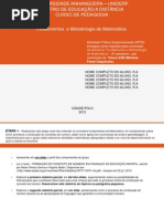 MODELO ATPS - Fundamentos e Metodologias de Matematica