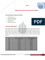 Modul Analisis Laporan Keuangan - Time Series & Forecasting