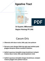 Kuliah Histologi Tractus Digestivus - Dr. Suyatmi - MBiomedSc