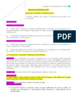 PREGUNTAS Derecho Civil Obligaciones