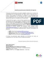 Comunicado 005 Convocatoria 1