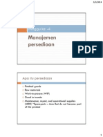 Materi Manajemen Persediaan Manlog PDF