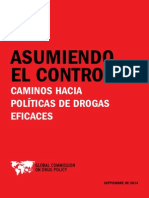 Asumiendo el control. Camino hacia políticas de drogas eficaces (sept. 2014)