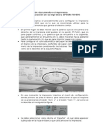 Configuracion de Documentos e Impresora