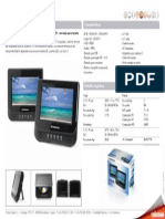 DV-1823 Características: Reproductor de DVD Portátil 7" Twin Entrada para USB - Entrada para Tarjeta SD / MMC