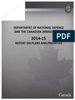 2015-2014 Canadian defence policies