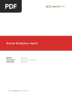 Overall Report for 100 Krokiv for Period From 11-1-2013 to 9_10_2014