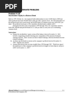 Calculating Stockholders' Equity for Multiple Companies