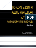 Young People as Esential Asset for Agricultural Sovereignty - Aldon Sinaga - Presented -Poster Fpub 2014