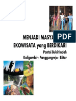 Menjadi Masyarakat Ekowisata Berdikari