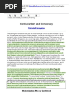Confucianism and Democracy