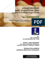 Aplikasi Teknologi Budidaya Ayam Potong Cepat