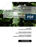 Aplikasi Teknologi Budidaya Philodendron