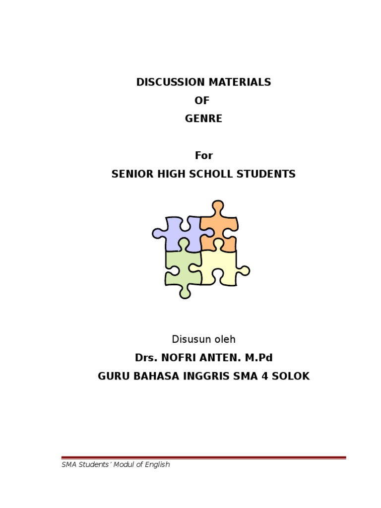 Modul Bahasa Inggris Sma N Solok