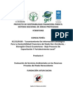 Evaluación de Servicios Ambientales PDF