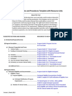 SSVF Policies Procedures Template With Resource Links Final