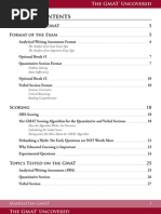Download The GMAT Uncovered Table of Contents by ManhattanGMAT SN23946769 doc pdf