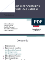 Recobro de Hidrocarburos Liquidos Del Gas Natural