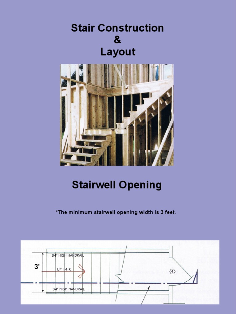 Stairwell Construction Guidelines | PDF