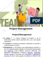 Lecture- 1 Introduction to Project Management