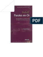 Ibn Arabi- Paroles en Or