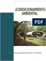 Acondicionamiento Ambiental: Arq. Carlos Santa Maria Chimbor