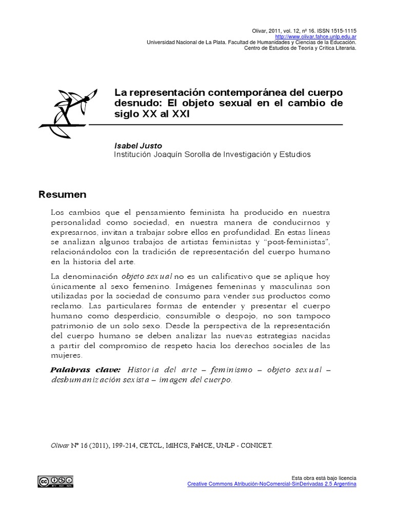 Leitura Complementar - JUSTO, Isabel - La Representación Contemporánea ...