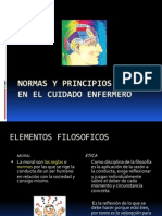 Normas y Principios Eticos en El Cuidado Enfermero