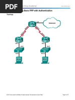 3.3.2.8 Lab - Configuring Basic PPP With Authentication