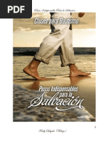 Pasos Indispensables para La Salvacion........