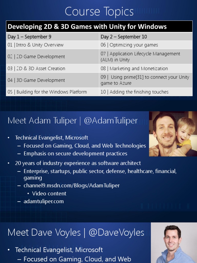 Unity 2D & 3D Game Development Course | PDF | Video Game Development ...