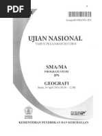 Download Soal Un 4 Geografi 2013 - 2014 by HartonoTono SN239489246 doc pdf