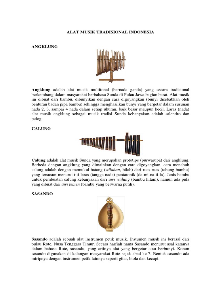 28 Gambar Alat Musik Bentuk Bilah