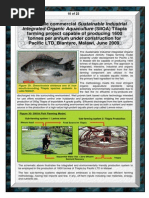 SIIOA for Pacific Ltd by SustAqua Fsh Farms Ltd September 2009
