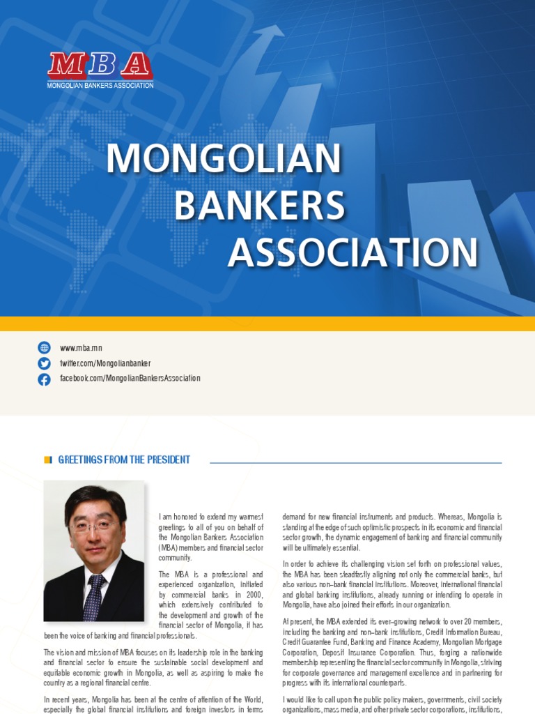 Mba Brochure 2014 Eng Banks Mongolia