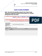 Project Scope Statement Template-1