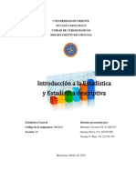 Trabajo 1 - Estadística General