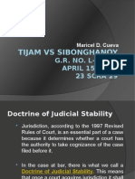 Tijam Vs Sibonghanoy