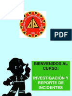 Curso Investigacion y Reporte de Incidentes -Cip Piura