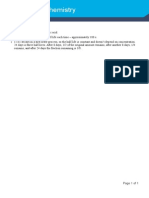 Methanoic acid half-life calculation guide