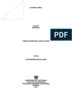 Taller 1 MATRICES PDF