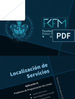 Problema de Localización de Servicios