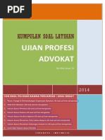 Download Kompilasi Latihan Soal Ujian Advokat 2 by Afris SN239507054 doc pdf