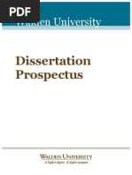 Dissertation Prospectus