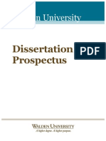 Dissertation Prospectus
