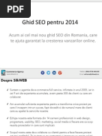 Ghid SEO Pentru 2014