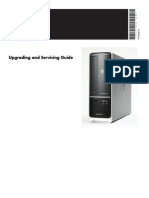 HP Slimline PC Manual Upgrade and Service